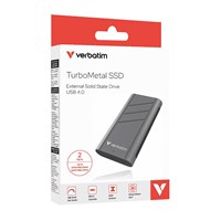 VERBATIM Externi disk SSD TurboMetal 2TB, sivi (32022)