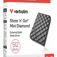 VERBATIM Externi SSD Store'n'Go Mini Diamond 32024; 512GB 