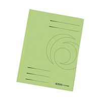 HERLITZ Fascikl prešpan klapa zeleni (#25), reciklirani