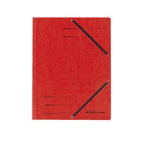 HERLITZ Fascikl prešpan klapa+gumica crveni (#25)
