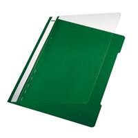 LEITZ Fascikl s euro mehanikom  A4, zeleni