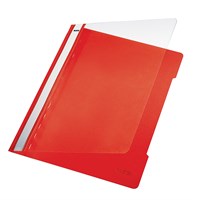 LEITZ Fascikl s euro mehanikom  A4, crveni