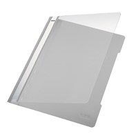 LEITZ Fascikl s euro mehanikom  A4, sivi