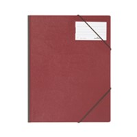 DURABLE Fascikl s gumicama crveni
