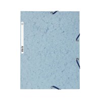 EXACOMPTA Fascikl s klapnama i gumicom A4, svj. sivi