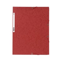 EXACOMPTA Fascikl s klapnama i gumicom A4, crveni