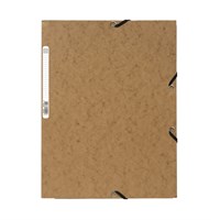 EXACOMPTA Fascikl s klapnama i gumicom A4, sv. smeđa