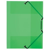 VIQUEL Fascikl s klapnama i gumicom PROPYGLASS zeleni