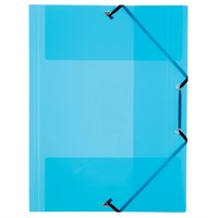 VIQUEL Fascikl s klapnama i gumicom PROPYGLASS plavi