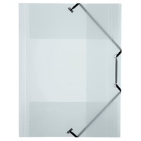 VIQUEL Fascikl s klapnama i gumicom PROPYGLASS bijeli