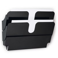 DURABLE FLEXIPLUS stalak 2xA4 horizontalno crni
