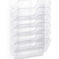 DURABLE FLEXIPLUS stalak 6xA4 horizontalno prozirni