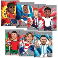 MAR-MAR FOOTBALL ICONS bilježnice meke korice