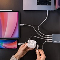 VERBATIM GaN zidni punjač od 100 W s 4 priključka