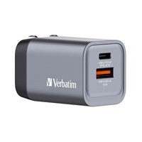 VERBATIM GaN zidni punjač od 35 W s 2 priključka