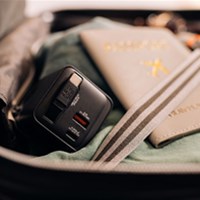 VERBATIM GaN zidni punjač od 65 W izvlačni s 3 priključka