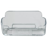 DEFLECTO H1 stolni stalak za posjetnice prozirni