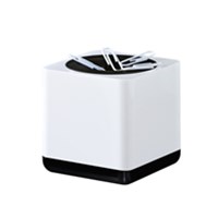 HAN i-Line kutija za spajalice bijelo-crna