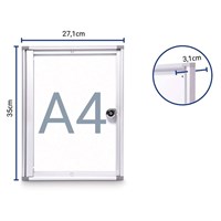 MAUL Indoor oglasni ormarić Extraslim