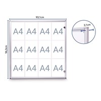 MAUL Indoor oglasni ormarić Extraslim