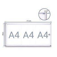 MAUL Indoor oglasni ormarić Extraslim