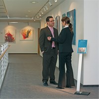 DURABLE INFO SIGN podni stalak