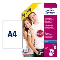 AVERY-ZWECKFORM Inkjet transfer bijela folija