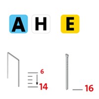 NOVUS J-50 tapetarska klamerica