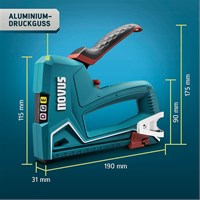 NOVUS J-51 tapetarska klamerica u kovčegu