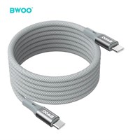 BWOO Kabel USB-C na USB-C 65W magnetni