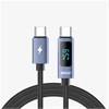 BWOO Kabel USB-C na USB-C, LED