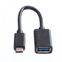 ROLINE Kabelski adapter USB 3.2 A(F) na USB-C(M)