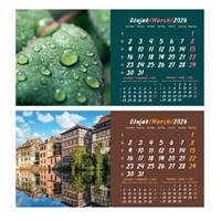 Kalendar stolni mali