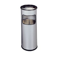 DURABLE Kanta s pepeljarom srebrna