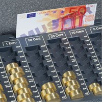 DURABLE Kasa za euro