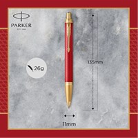 PARKER Kemijska olovka Parker IM Premium Red GT 