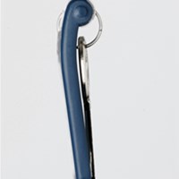 DURABLE KEY CLIP privjesci za ključeve plavi, 6 komada