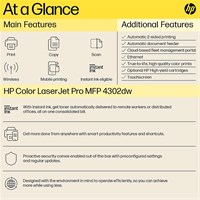 HEWLETT-PACKARD Kolor All-In-One LaserJet Pro 4302dw