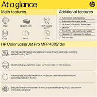 HEWLETT-PACKARD Kolor All-In-One LaserJet Pro 4302fdw
