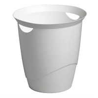 DURABLE Koš za smeće TREND bijeli 