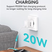 BWOO Kućni brzi USB-C punjač 20W