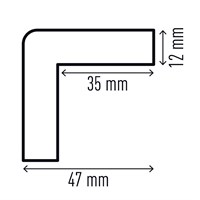 DURABLE Kutni zaštitni profil C35