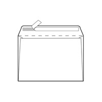 CLAIREFONTAINE Kuverte sa strip otvorom C5 (160x230) bijele, 90gr. otvor po dužoj strani