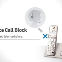 PANASONIC KX-TGE 210 bežični telefon