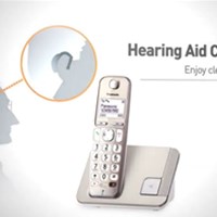 PANASONIC KX-TGE 210 bežični telefon