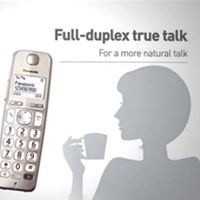 PANASONIC KX-TGE 210 bežični telefon