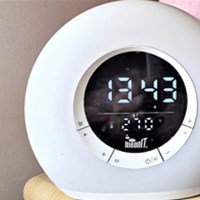 MEANIT LED Light Bluetooth zvučnik radio budilica B15