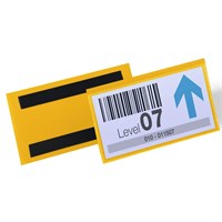 DURABLE LOGISTIC Pocket magnetni 150x67mm (163x88x2,3mm), žuti