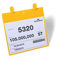 DURABLE LOGISTIC Pocket s trakama A4 hor: 297x210mm (311x442mm), žuti