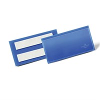 DURABLE LOGISTIC Pocket samoljepljivi 100x38mm (113x53x1,7mm)), plavi